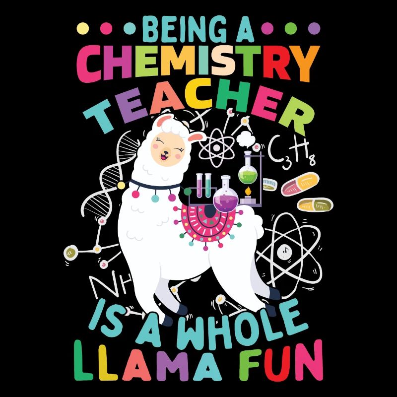 Ein Chemielehrer zu sein, ist ein ganzer Lama-Spaß