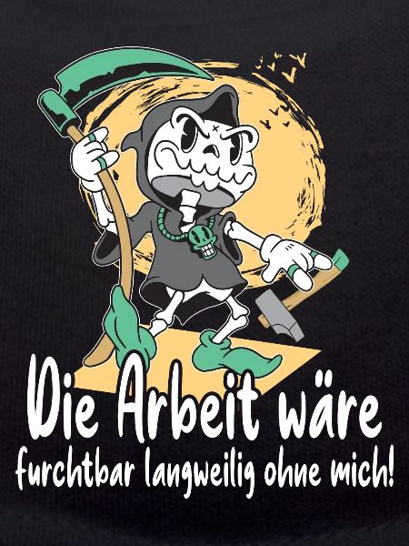 Sensenmann mit Werkzeug