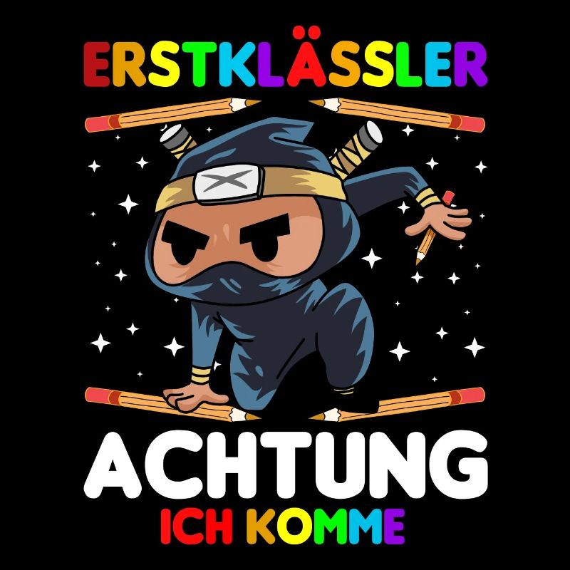 Erstklässler Achtung ich komme