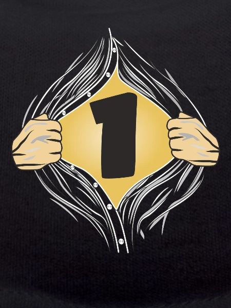 1 SHIRT ON
