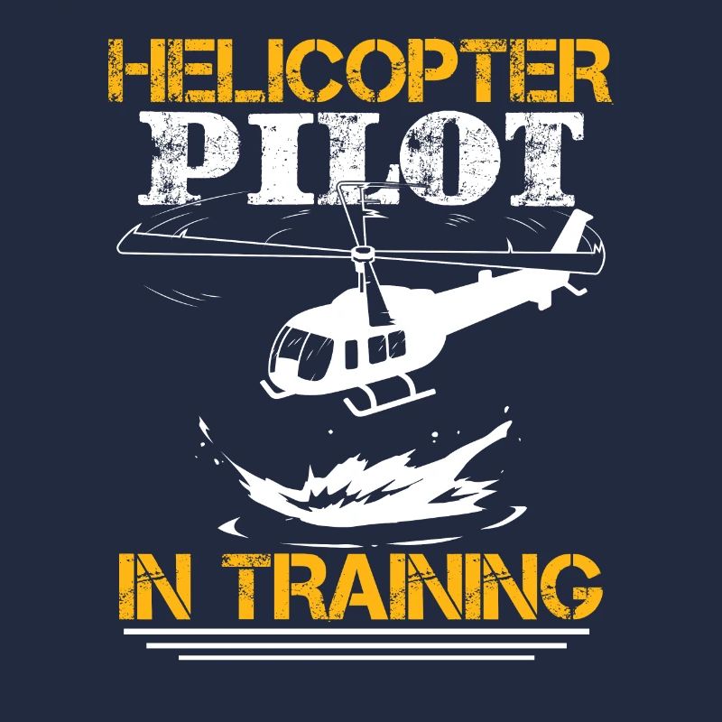 Hubschrauberpilot in Ausbildung