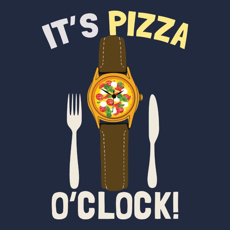 Es ist Pizza O'Clock