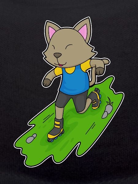 Cat Inline skating Inline skates