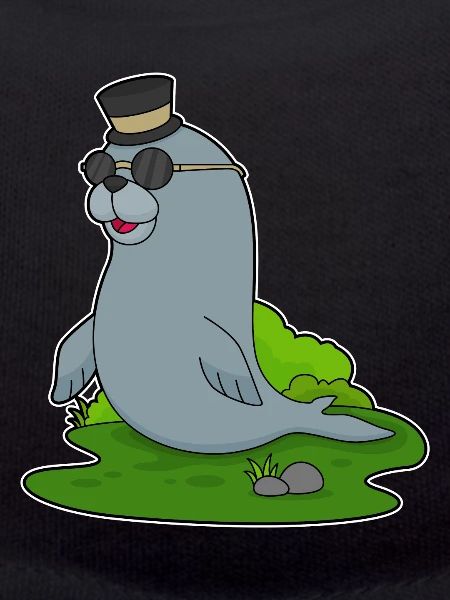 Seal Gentleman Top Hat