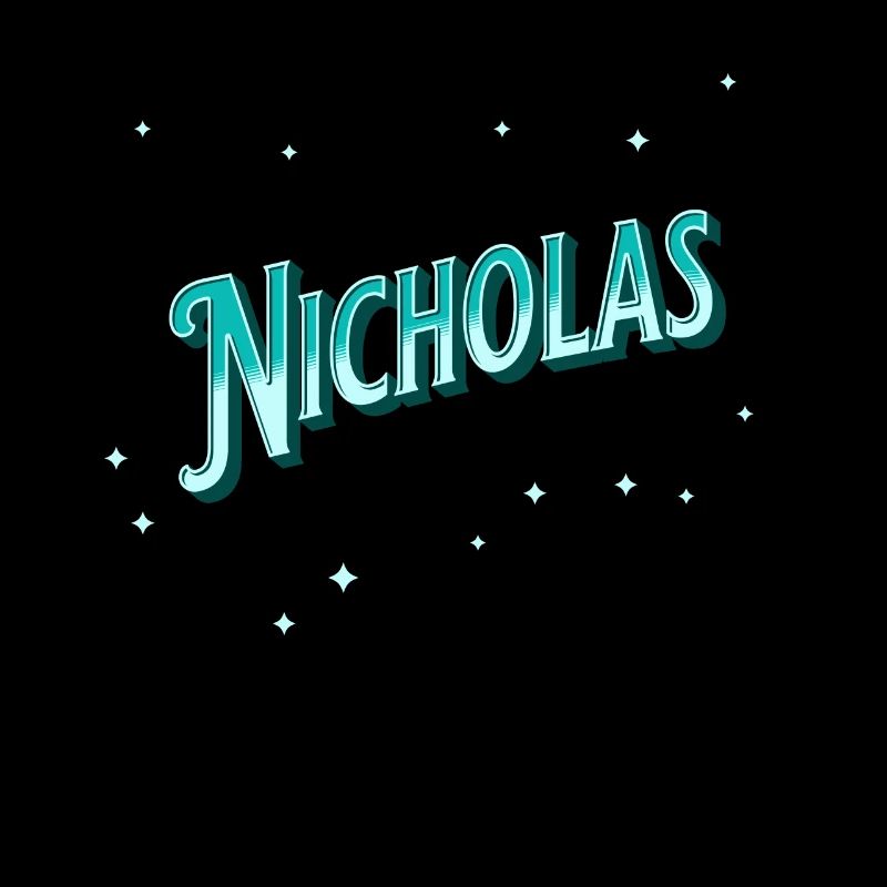 Nicholas' name personalized