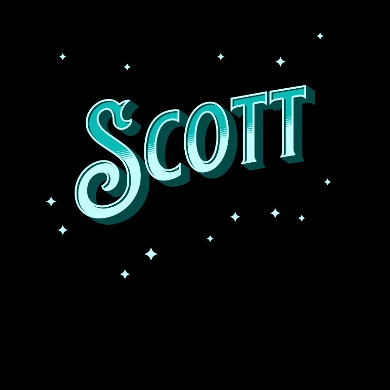 Scott name personalized