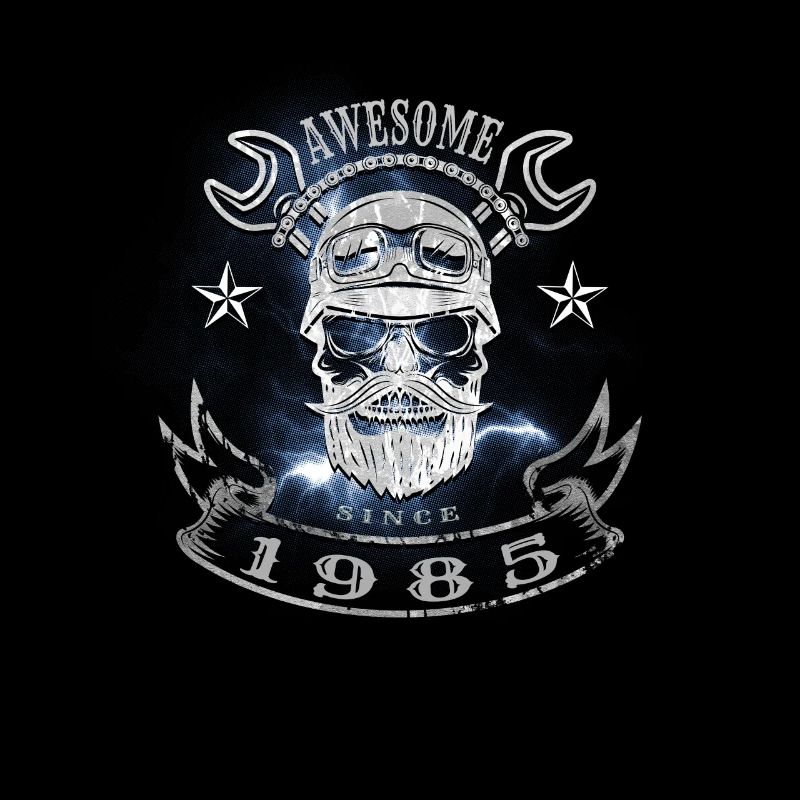 Awesome since 1985, Biker 38. Geburtstag