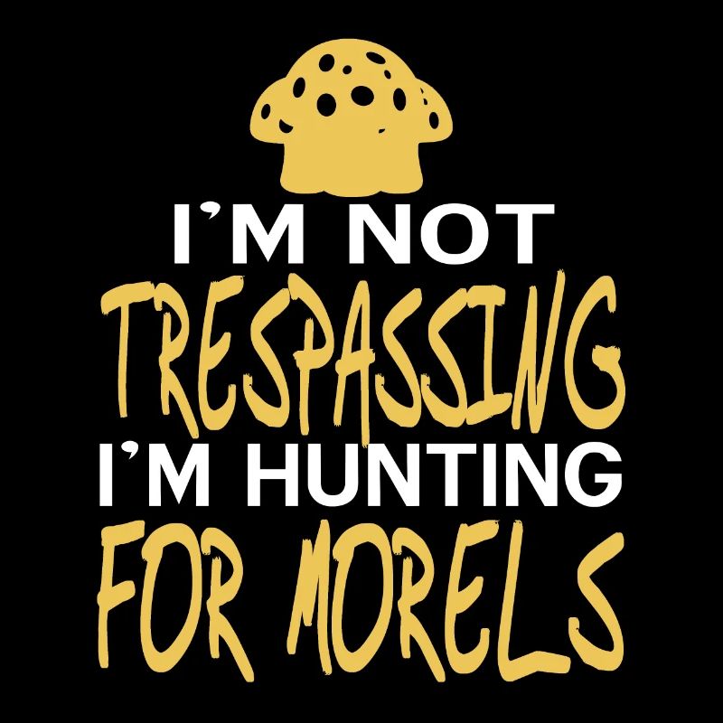 I'm Not Trespassing I'm Hunting For Morels