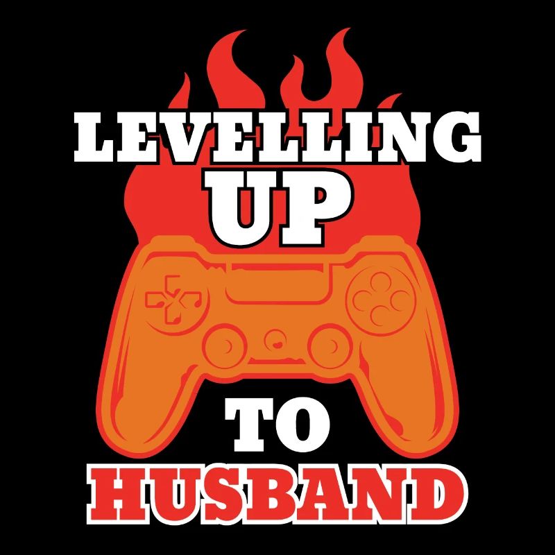 Levelling Up To Husband Groom Wedding