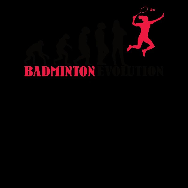 Conception d’idée cadeau de joueur de badminton