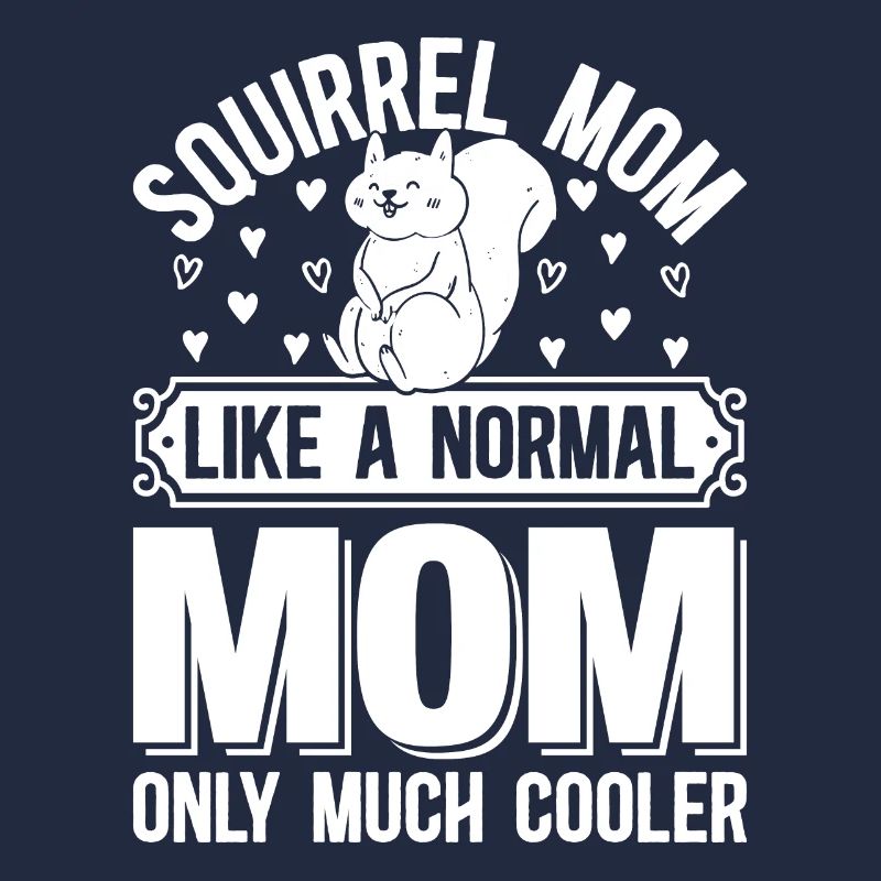 Maman écureuil comme une maman normale seulement beaucoup plus cool