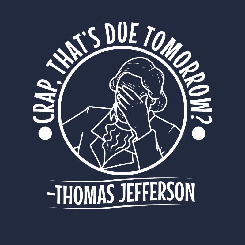 Merde qui est due demain thomas jefferson