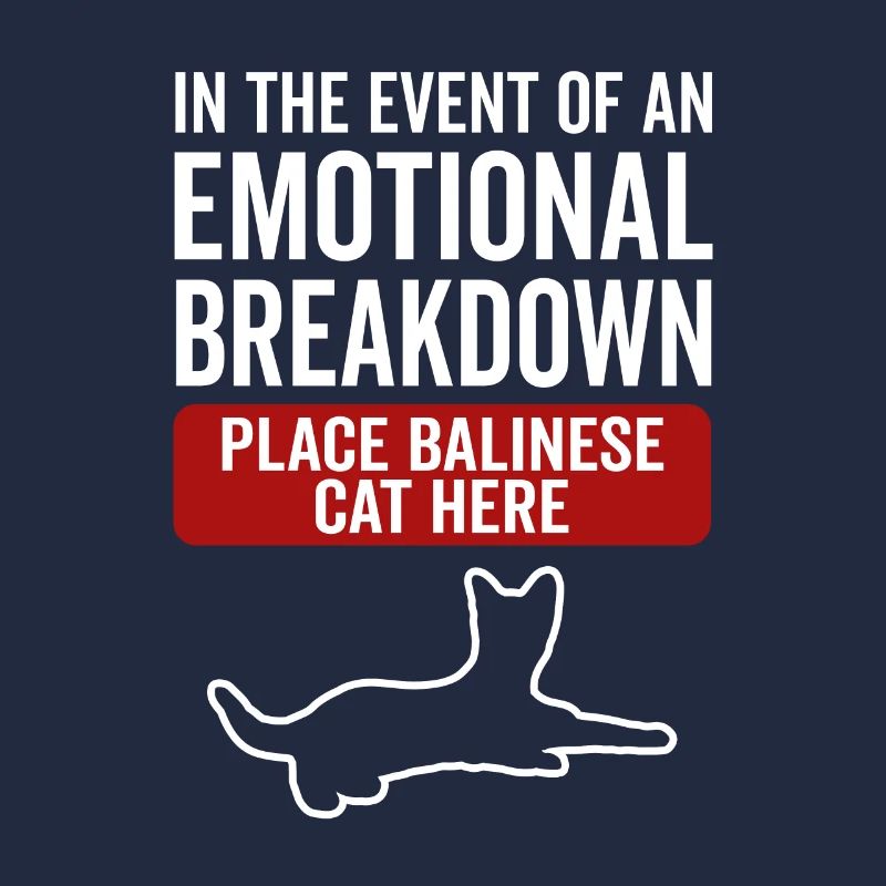 Émotionnel - Chat balinais