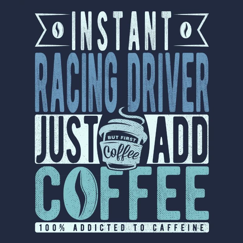 Café de pilote de course