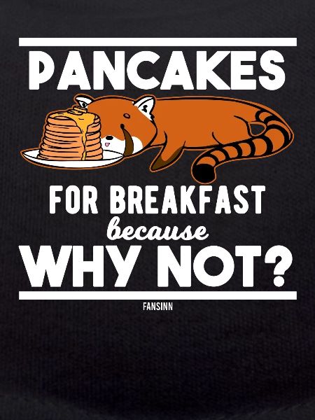 Pancakes for breakfast