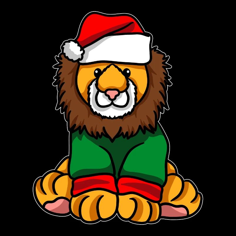 Lion Christmas Hat