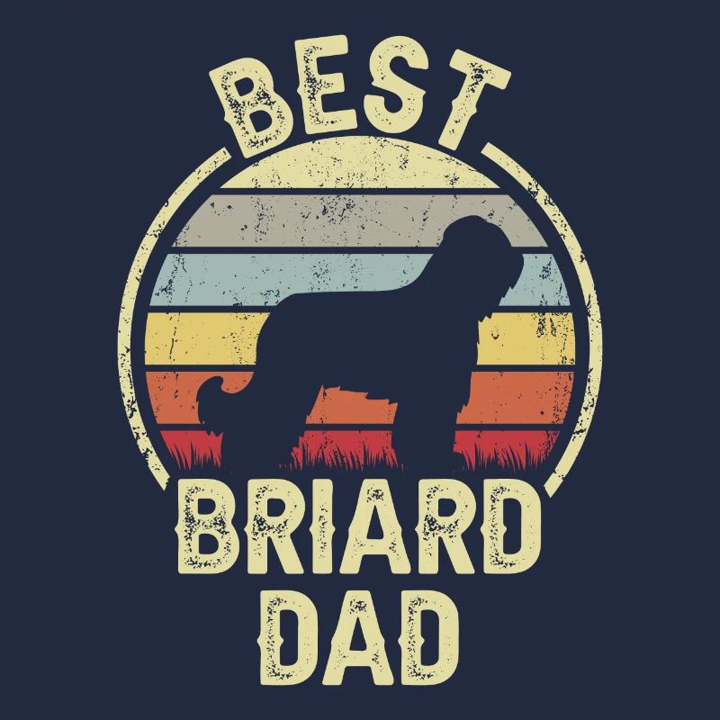 Bester Hundevater - Briard