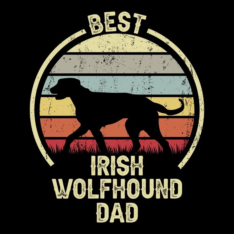 Meilleur père chien - Irish Wolfhound