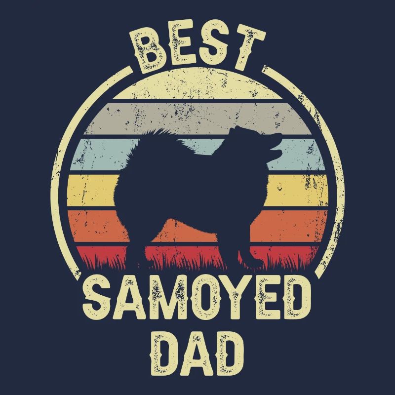 Best Dog Dad - Samoyed