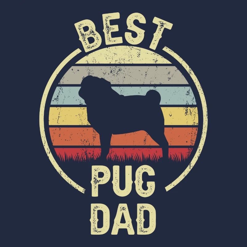 Bester Hund Dad - Mops