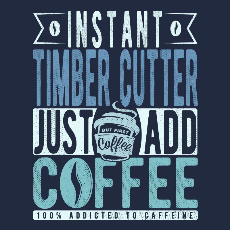Holzschneider Kaffee Spruch