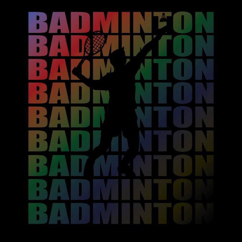 Badminton Geschenkidee Sport Design