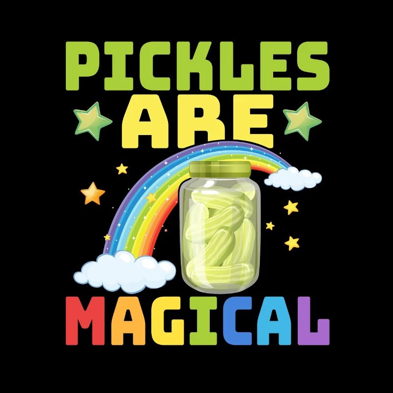 Les cornichons sont des concombres de cornichons magiques
