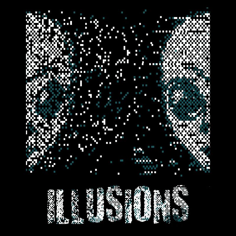 Illusion Alien Pixel Verlauf Illusions
