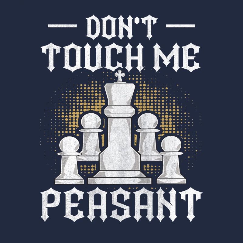 Ne me touche pas Paysan drôle d’échecs