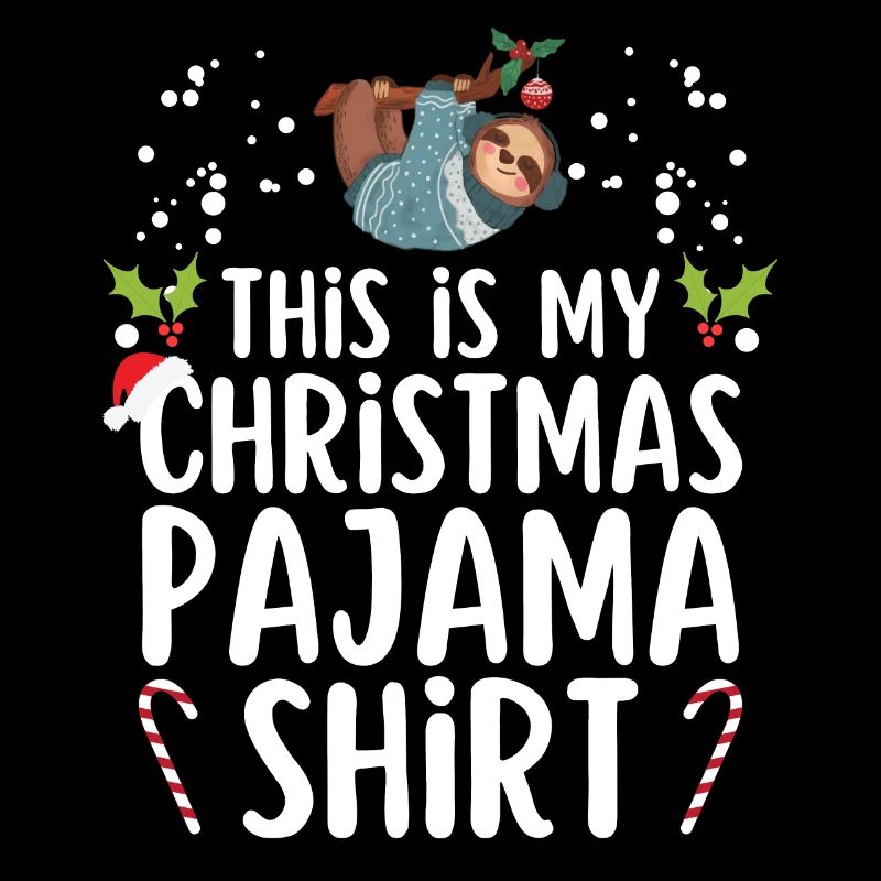 Pyjama de Noël Pyjama Chemise de nuit