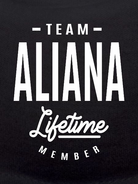 Aliana Personalized Name
