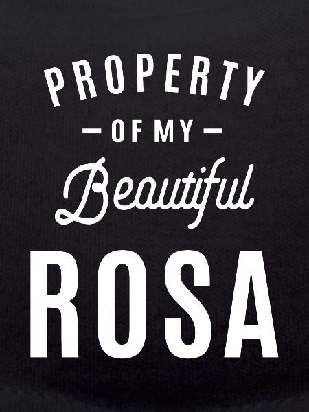 Rosa Personalized Name