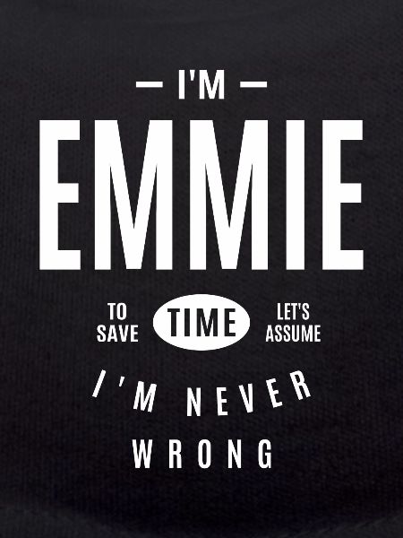 Emmie Personalized Name