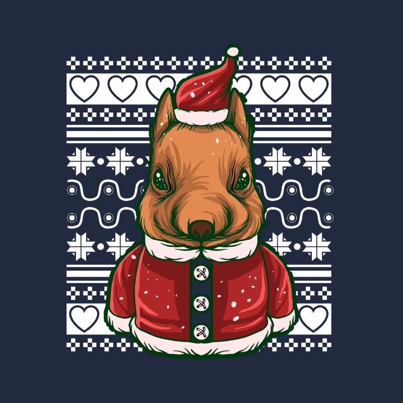 Pull de Noël moche Tshirt Chien de Noël
