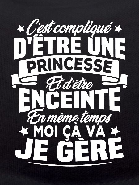 Une Princesse et Enceinte