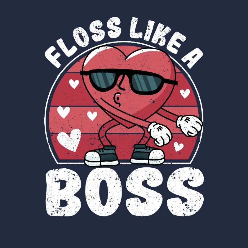 Valentine's Day Dance Heart Love Flossing Flossing