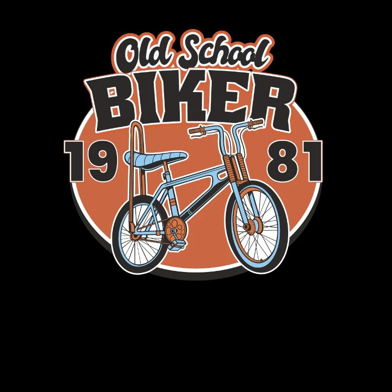 Old School Biker 1981. 42e anniversaire