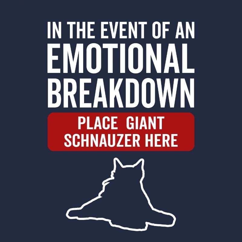 Schnauzer géant canin émotionnel