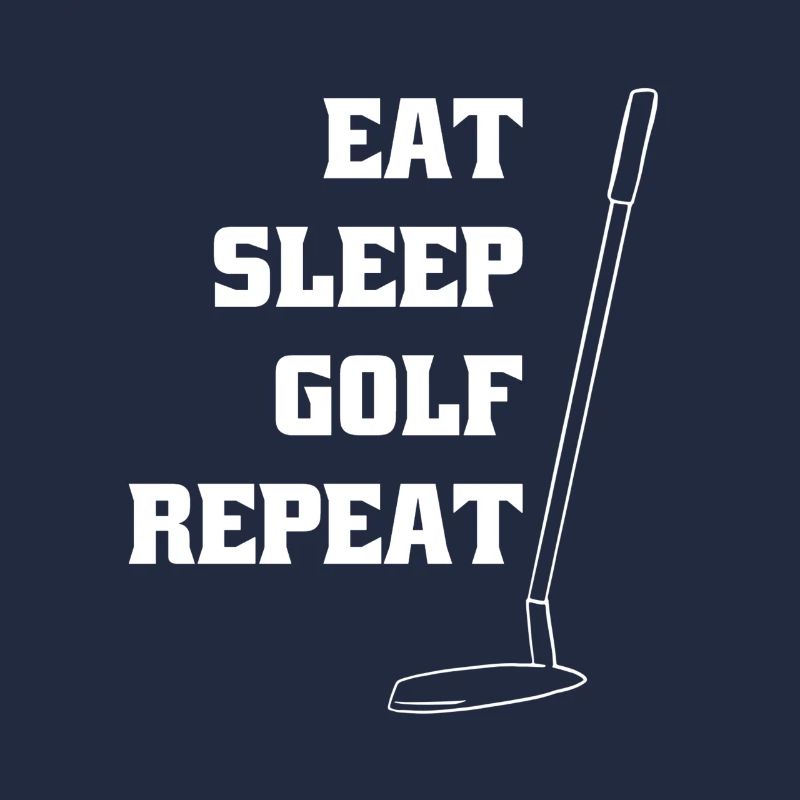 Golf Golfschläger Spruch Golfball Golfspielerin