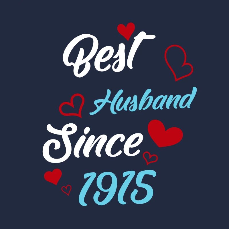 Bester Ehemann seit 1915 Hochzeit