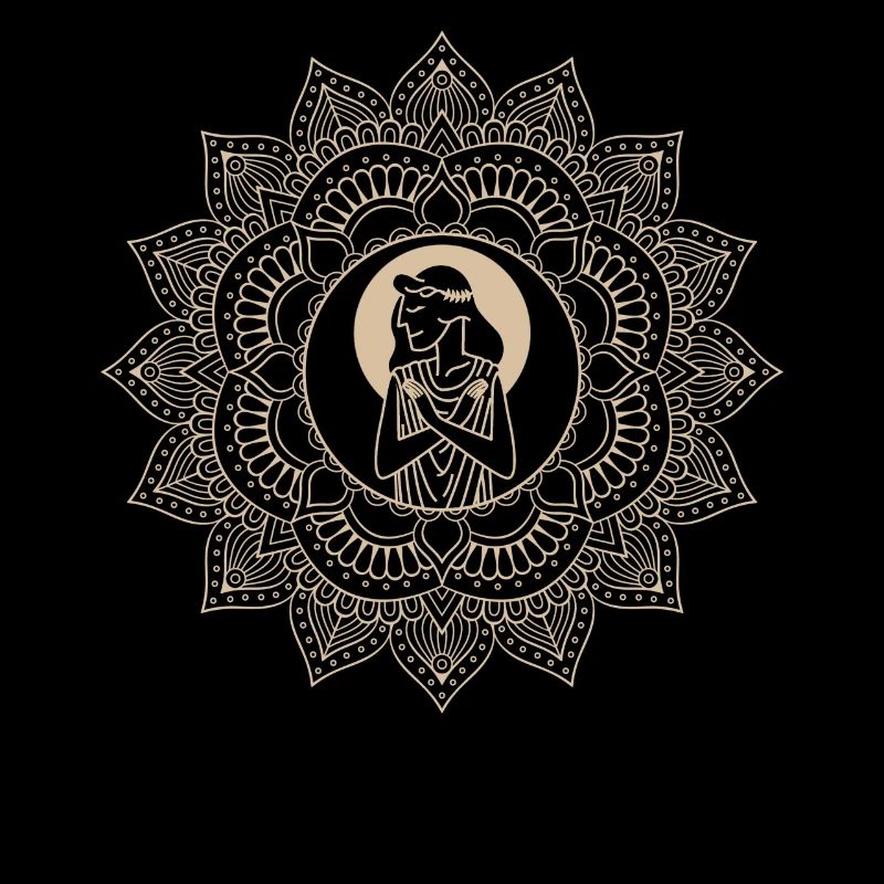 Jungfrau Sternzeichen Mandala