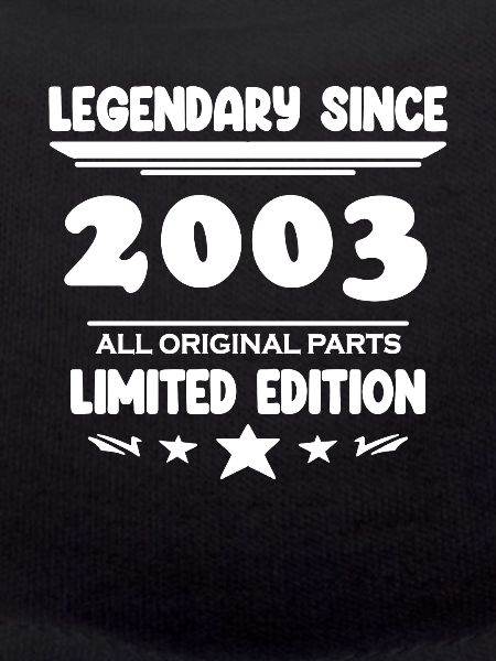 2003 - Born 2003