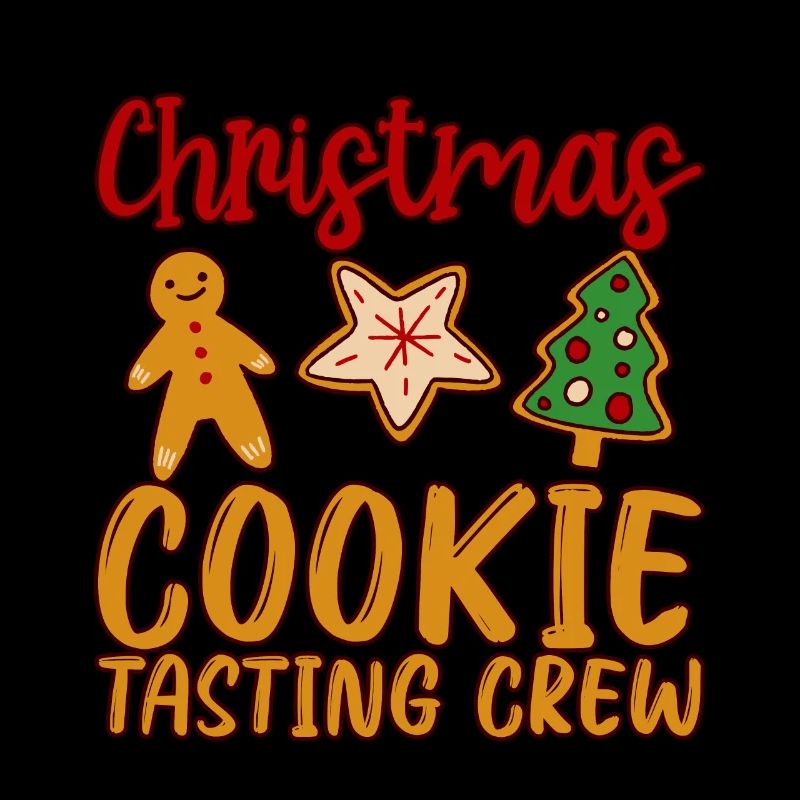 Équipe de dégustation de biscuits de Noël 2