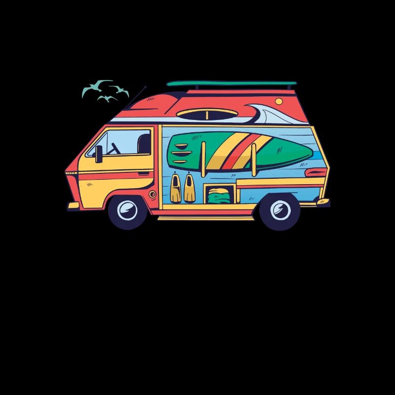 Surf Filles SUP Camping