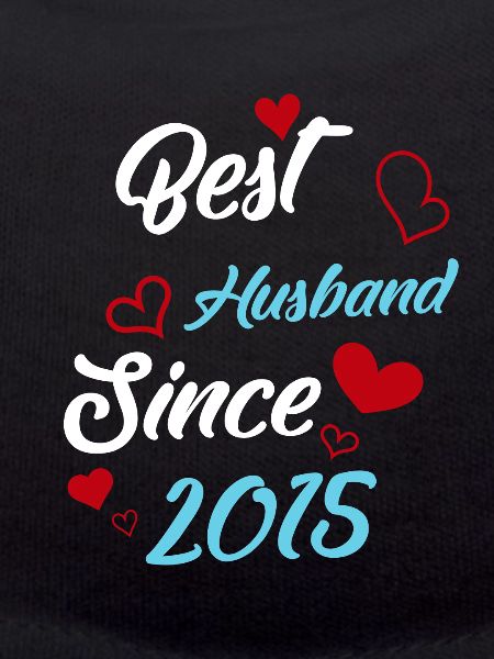 Bester Ehemann seit 2015 Hochzeit