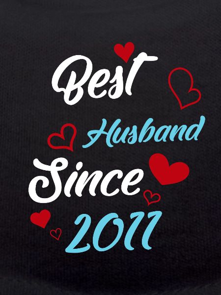Bester Ehemann seit 2011 Hochzeit