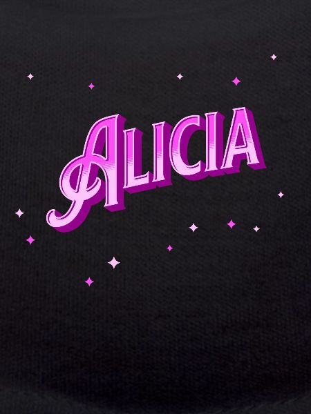 Alicia name personalized