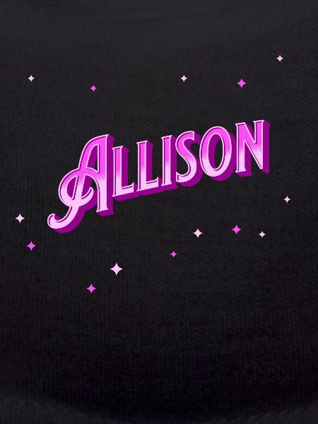 Allison name personalized