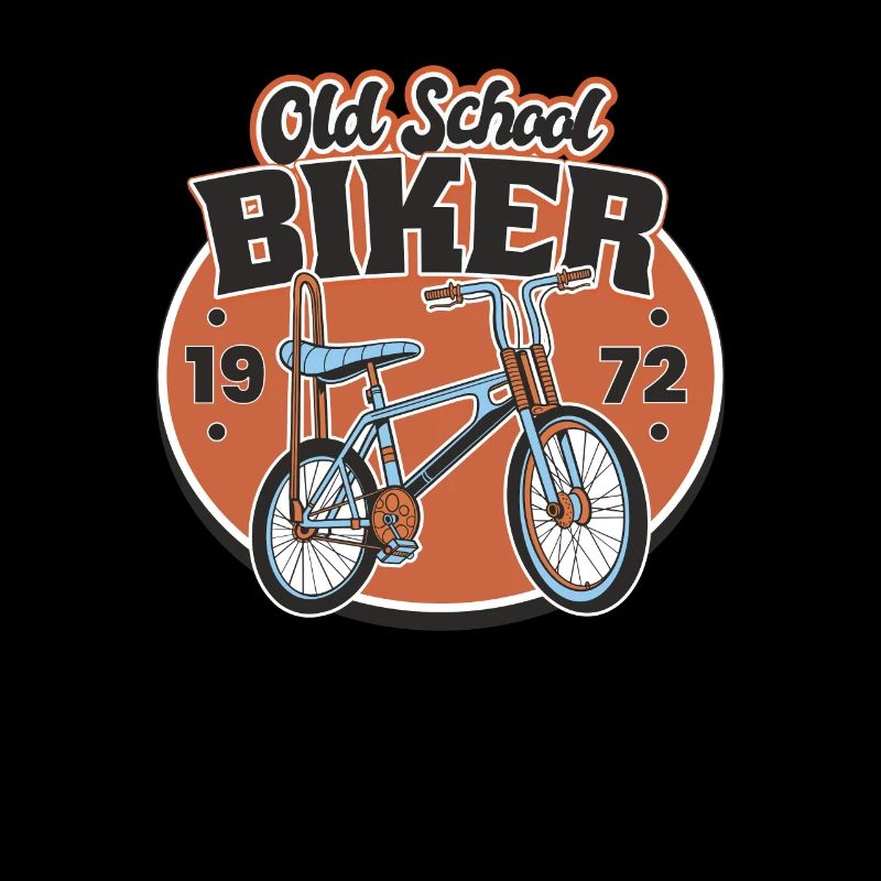 Old School Biker 1972. 51e anniversaire