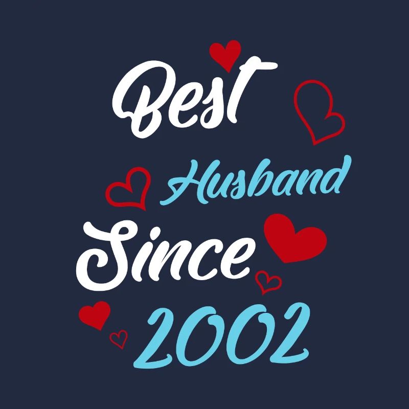 Bester Ehemann seit 2002 Hochzeit
